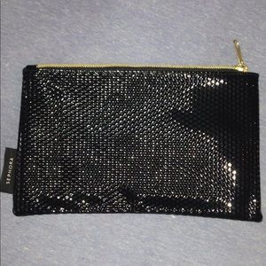 Bundle 3 for $15 Sephora makeup bag with gold zipper